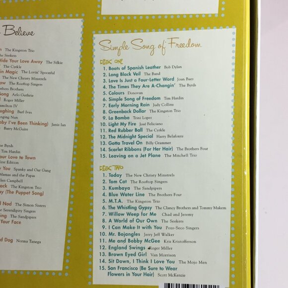 Time Life The Folk Years box set Singers And Songwriters Collection sixties CDs - Picture 6 of 9